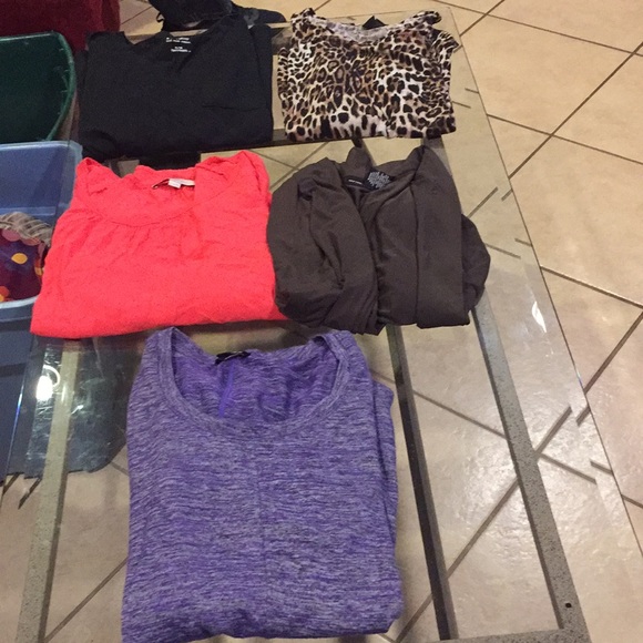 Tops - (5) Size Large Tops special Bundled